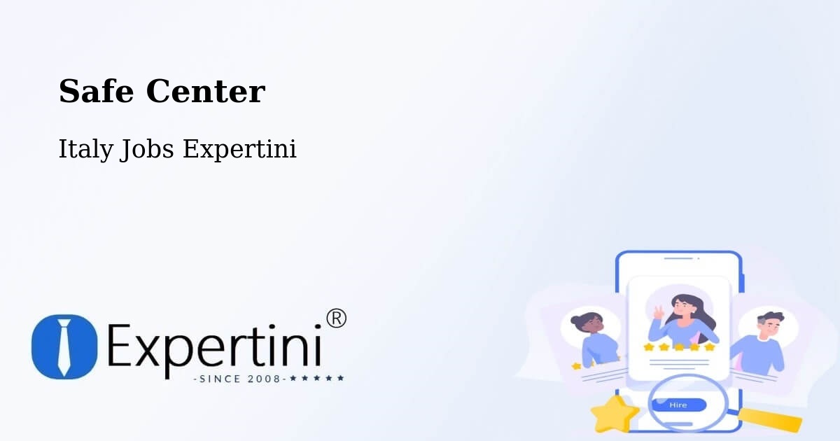 Safety Center – Codiverno - Italy Jobs Expertini